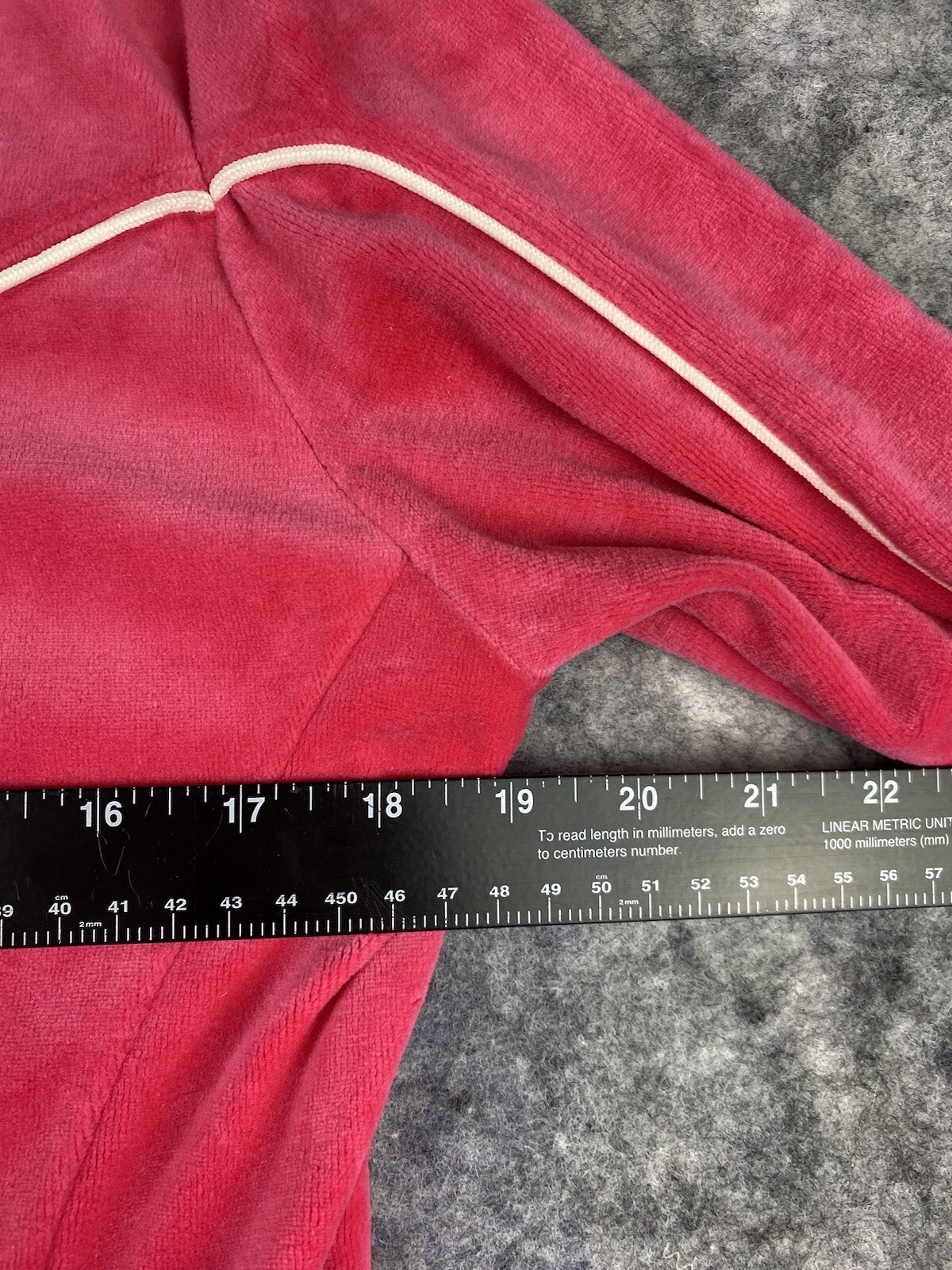 VTG Nike Full Zip Jacket Women’s Size Medium Pink Barbie Valor Velvet Feel thumbnail 8