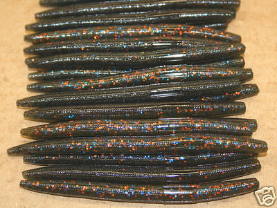 5'' Stick Senko Style Prime Rib 50 count Bag Bass Plastic Worms