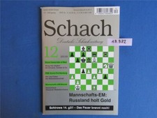 Schach 12 / 2019 - Deutsche Schachzeitung - NEU
