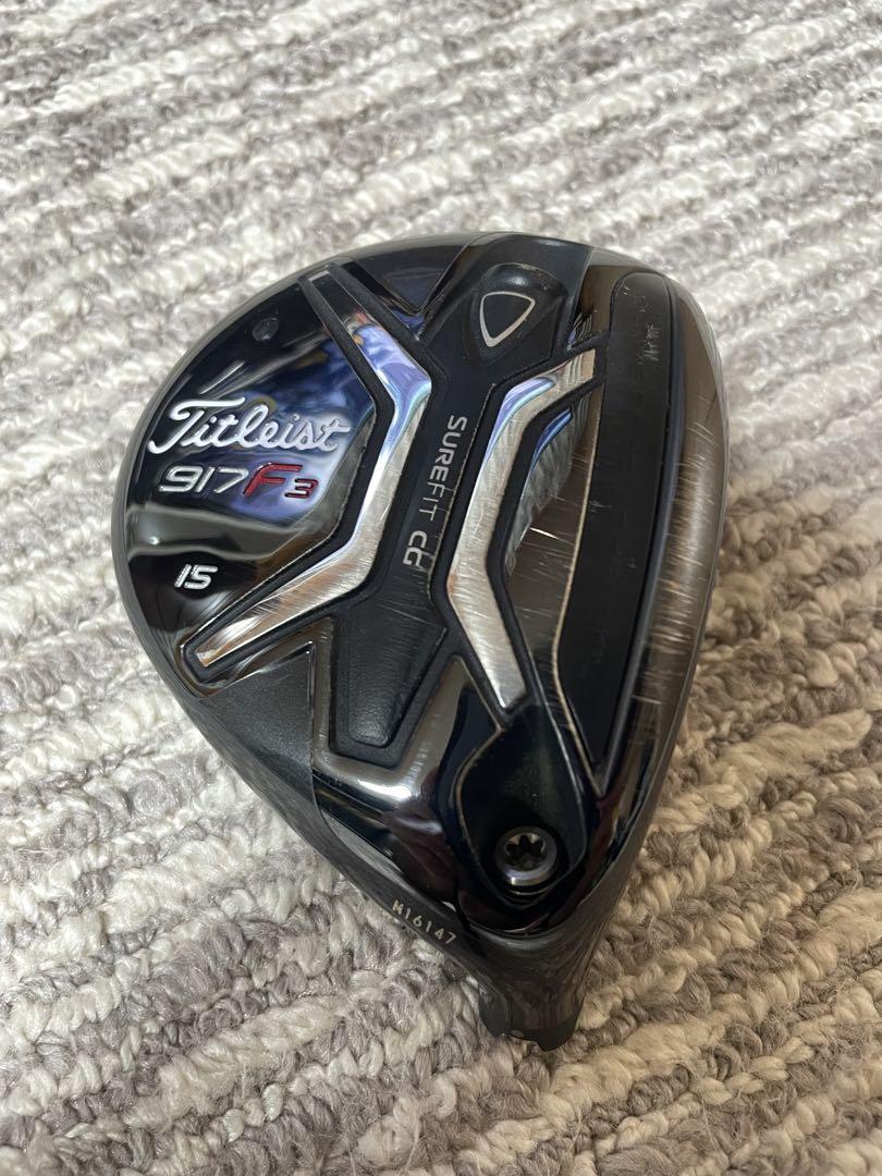 Titleist - joined　タイトリスト  917F3 3W 15° Titleist 917F3 3w 15 Fairway Wood Head only Right-Handed | eBay