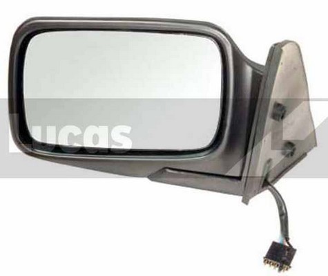 For BMW 3 Saloon 1982-1992 Lucas Left Side Black Electrical Door Mirror ADP459