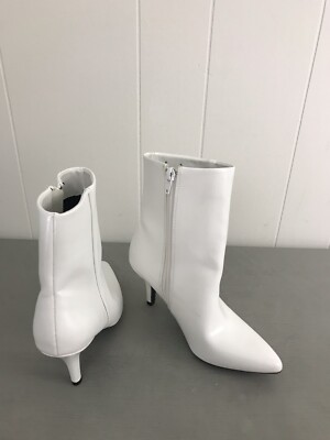 qupid white boots