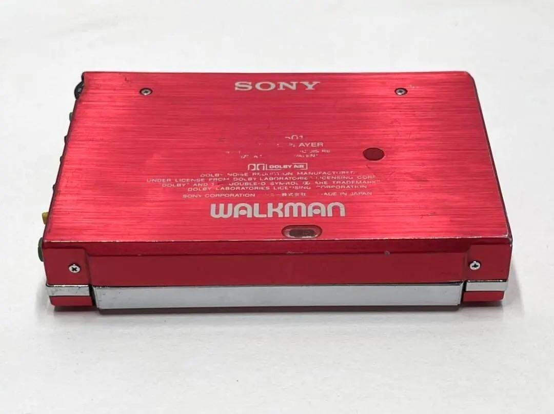 SONY WM-501 RED Walkman Cassette Player JUNK | eBay