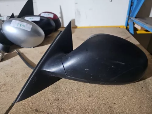 SEAT IBIZA LH PASSENGER SIDE  MANUAL MIRROR BLACK 024142 014142 2002- #136