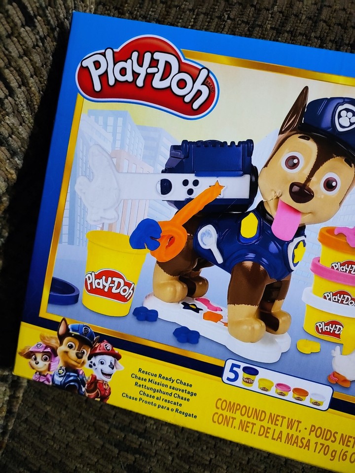 PlayDoh PAW Patrol Rescue Ready Chase Toy Nickelodeon Paw Patrol The