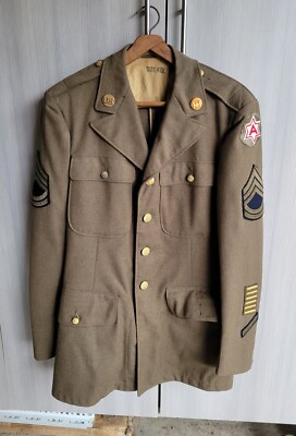 40’ｓ米軍 支給品 シャツ 13822c USA製 ARMY 実物WWⅡ50 $_12.JPG?set_id=880000500F