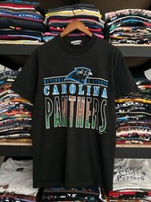 Vintage 1995 Carolina Panthers National Football League Black Tee Tshirt