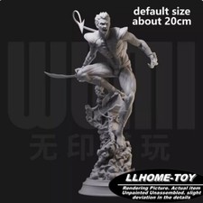 Anime Superhero Nightcrawler Demon Tail Resin 3D Print GK Figure DIY Model