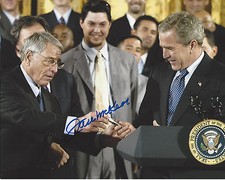 FLORIDA MARLINS MANAGER JACK MCKEON SIGNED AUTHENTIC 8X10 PHOTO C w/COA MLB