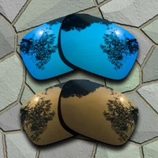 US Sky Blue&Bronze Copper Lenses Replacement For-Oakley Holbrook Mix Polarized