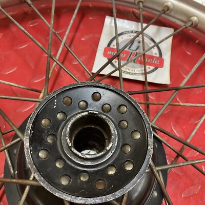 Yamaha YZ125 1978 front wheel hub rim 1K7-25111-10-98 | eBay