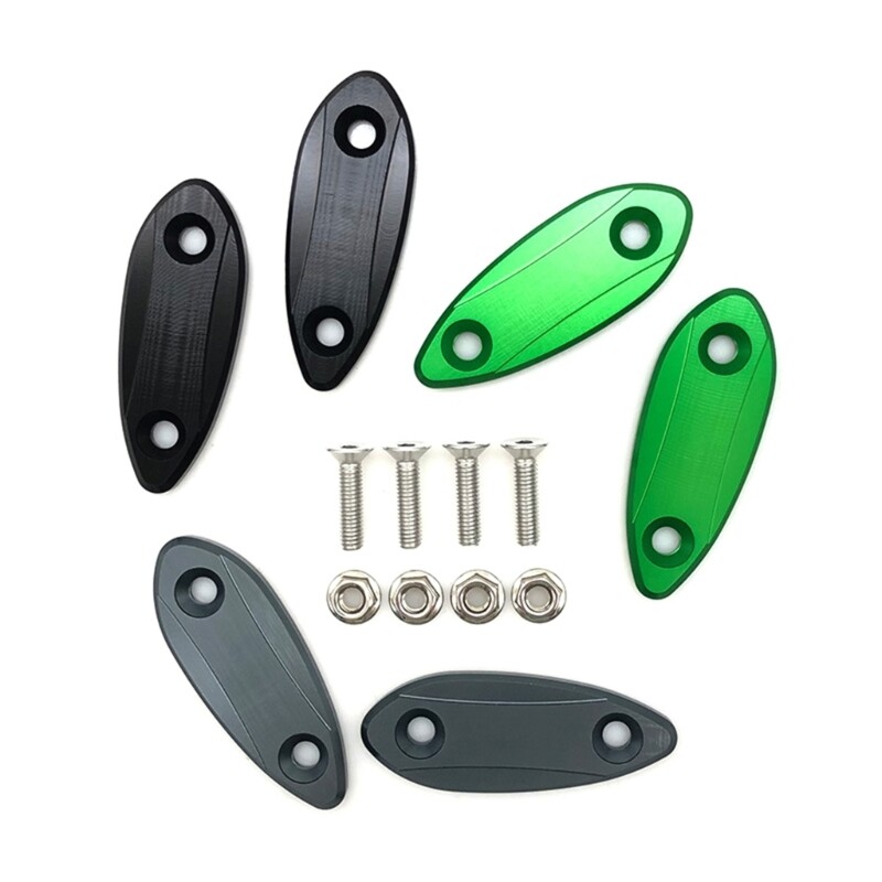 mika Rearview Block Off Base Plates Cover Parts for ZX25R ZX6R
