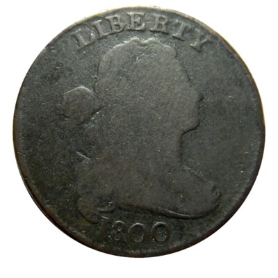 Large cent/penny 1800 Sheldon 199 late die state nice original