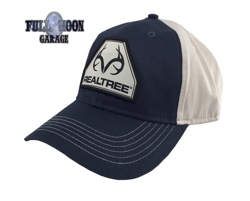 Nuevo sombrero de gorra para hombre Realtree Relaxed Navy Real Tree - Imagen 2 de 4