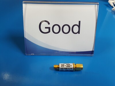MINI-CIRCUITS VHF-3500+ : 15542 HIGH PASS FILTER 3900-9800 MHz - 1048