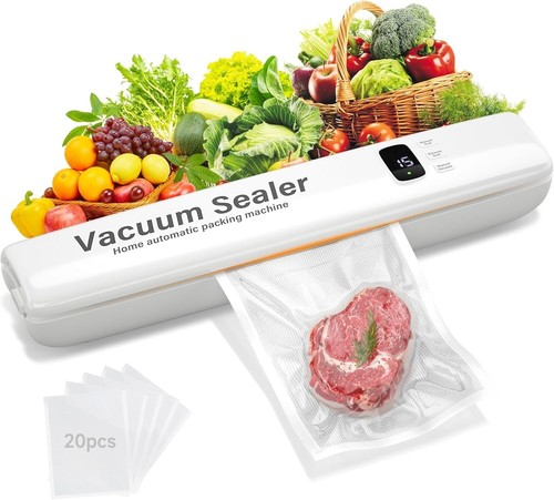 2025 Updated Vacuum Sealer, 3 Modes Food Storage Vacuum Sealer Machine, Multi-Fu