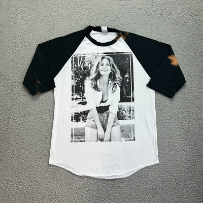 Rare JLO  JENNIFER LOPEZ  ''It's My Party'' Tour Baseball Tee !! Size S