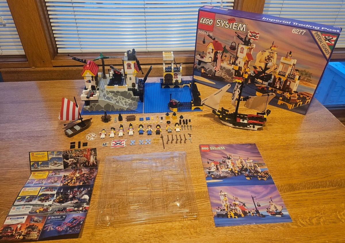 LEGO Pirates: Imperial Trading Post (6277), 100% COMPLETE! GREAT 