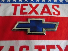 US CHEVROLET CHEVY CAR AUTO PKW EMBLEM ORNAMENT BADGE BLAU LOGO DEKO TYPE OF USA