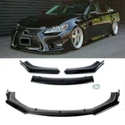 Gloss Black Front Bumper Lip Spoiler Splitter For Lexus IS250 IS350 IS300 Sedan