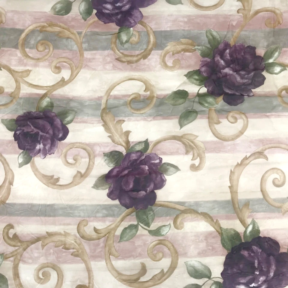 Croscill Chambord Cassis Bufanda Ventana Transparente Amatista Púrpura Rosa 60x208 Foto 3 de 4