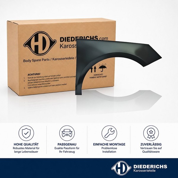 KotflÜGel Vorne Rechts Diederichs 1080006 FÜR Audi Fender SeitenflÜGel-image