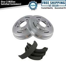 Rear Brake Drum & Shoe Kit for Ford Escape Mazda Tribute Mercury Mariner