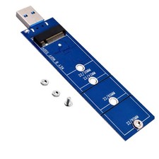 Lightweight M.2NGFF SSDs To USB3.0 Adapter For On Travel Use Support 2230 2242
