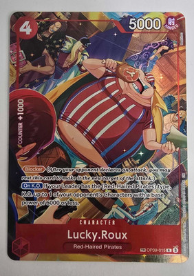 Lucky.Roux (TR) - A Fist of Divine Speed (OP11) OP09-015 One Piece English