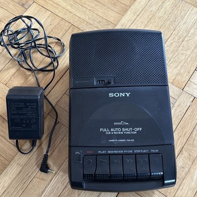 Sony TCM-939 Tonbandgerät Diktiergerät Kassettenrecorder inkl. Netzteil 6V