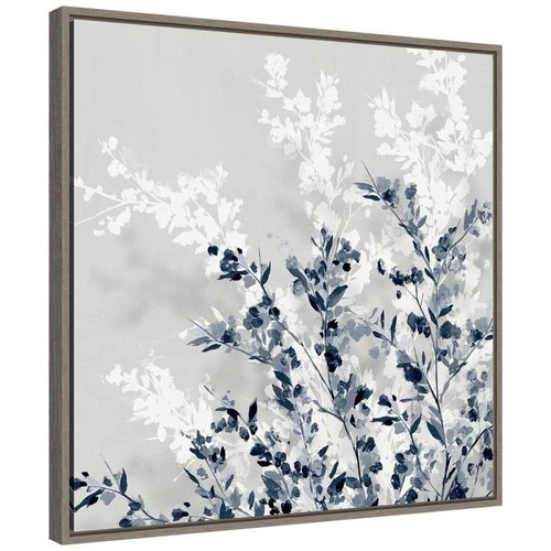 Amanti Art 22 in. Arte de pared en lienzo azul primavera I vacaciones de Pascua enmarcado - Imagen 3 de 8
