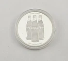 1 oz .999 Fine Silver Coca Cola Round Enjoy Coke Licensed Bullion Coin