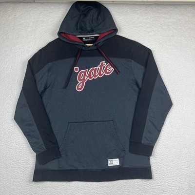 Under Armour Colgate University Hoodie Mens XL Gray Raiders 'Gate