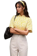 GoSriKi Women's Tunics Tops Rayon Viscose Printed Short Top for Women| Regula...