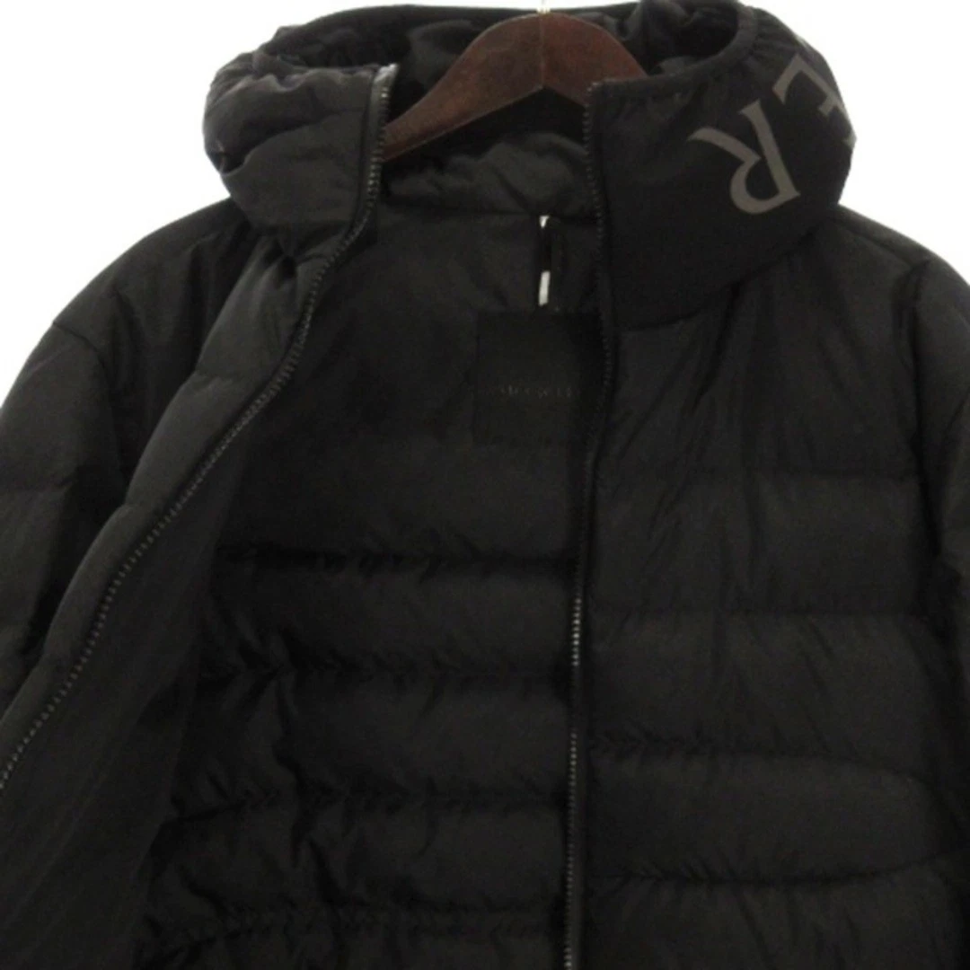 Moncler VERNASCA piumino cappuccio zip J10911A00017 nero 1 spalla usa
