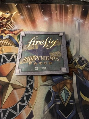 Firefly Independents Patch - New/Unused - Loot Crate Exclusive