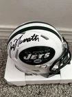 Joe Namath Signed New York Jets Mini Helmet GTSM Namath Holo COA
