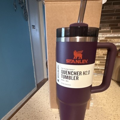 Stanley Quencher H2.0 FlowState 30 oz Purple Tumbler With Handle, Lid & Straw