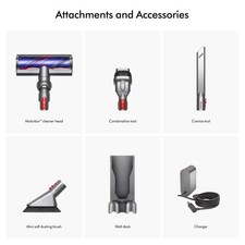 Dyson V8 Origin Extra Cordless Vacuum | Blue | Refurbished 7