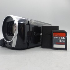 Canon Legria HF R36 Handheld High Definition WiFi Camcorder Black Tested