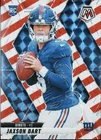 2025 Panini Mosaic - Rookies Jaxson Dart #362 Red & White Stripe Prizm (RC)