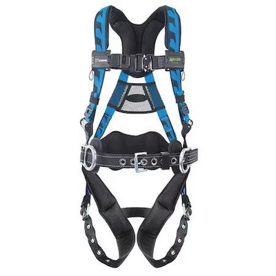 Miller Aca-Tb-Bdp2/3Xlbl Aircore(Tm) Full Body Harness, 2Xl/3Xl, 400 Lb.,