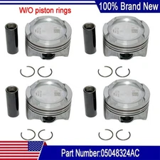 4Pcs Piston Kit Fits For 2018-25 Jeep Cherokee WranglerJL Compass Dodge 2.0T USA