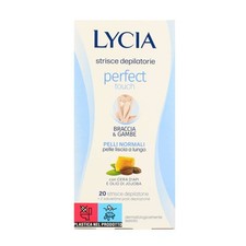 Lycia Perfect Touch Strisce Depilatorie Braccia e Gambe Pelli Normali 20pz