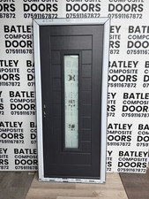 NEW EXTERNAL ANTHRACITE SOLID CORE COMPOSITE DOOR 905x2070mm *2168