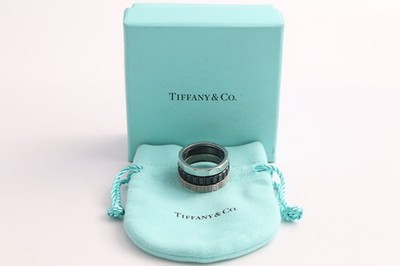 Tiffany&Co Paloma Picasso Edelstahl & Titan Messschieber Größe T (60) Ring