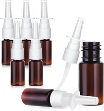10 Ml Nasal Spray Bottle, 7 Pcs Small Empty Nose Spray Bottle Fine Mist Sprayers