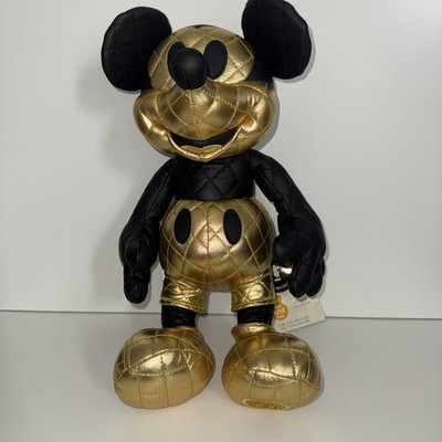 Disney Store Mickey Mouse Memories Series 8/12 Black Gold Plush Limited