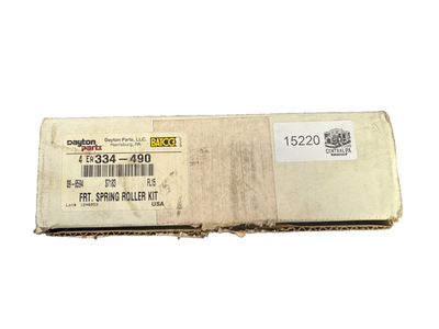 #ad Dayton Parts Front Spring Roller Kit P N: 334 490 $23.92