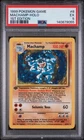 1999 POKEMON BASE SET 1ST EDITION #8 MACHAMP-HOLO PSA 5